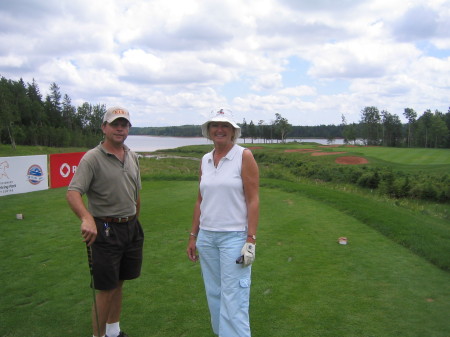 Golfing in PEI - 2006