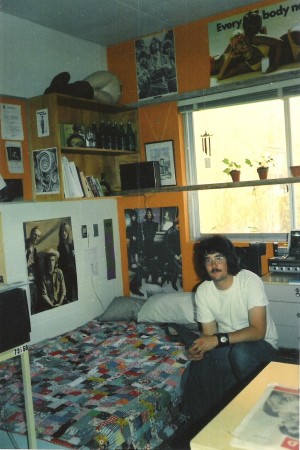 My dorm room in Sunset Hall, 1972