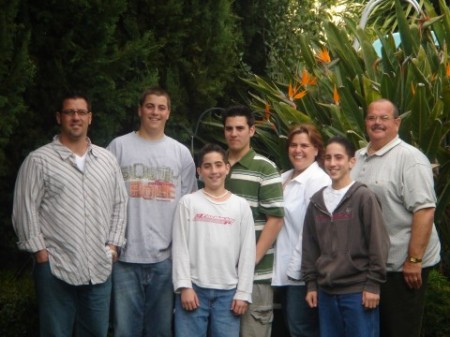 Karen and ALL Delgado Brothers + Dad