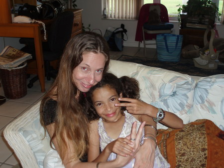 My sister Camille and her daughter Cheyenne