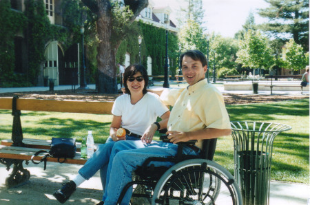 Me and Robin at a California Winery