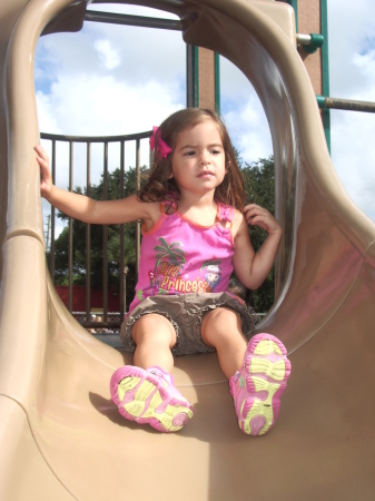 Michael's daughter Sofia, at 2 years old.