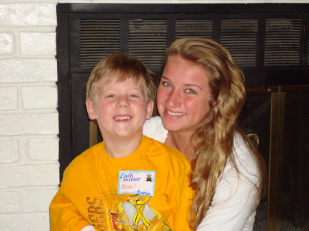 My step daughter (Abby)and son (Zack) first day of school - 07