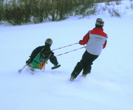 Skiing at the National Ability Center