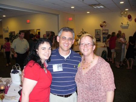 Judy P, Chris N and Lucy E