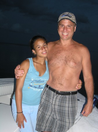 Kelsey and Dad Scuba Diving in Key West 2005