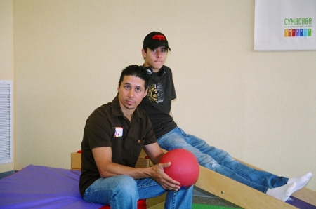 My hubby, David and my son Brandon (14)