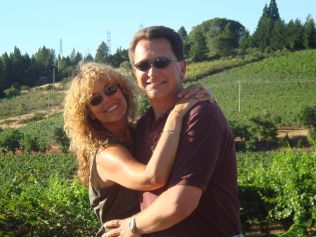 Mike and I in Sonoma County