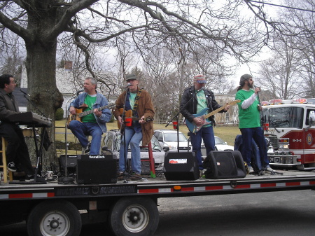 "Who Are Those Guys" at Cutchogue St Patty's Parade