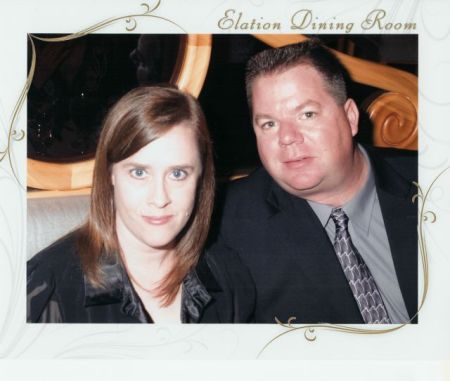 My husband Steve and I on a Cruise