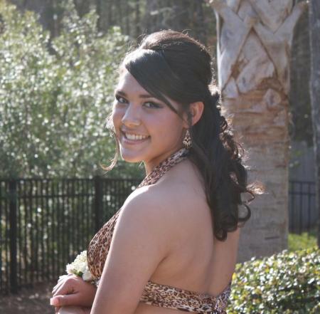 My baby girl at Junior Prom 2010