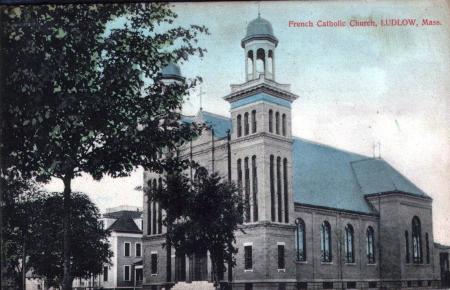 French Church and Rectory 1910