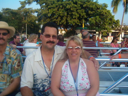 jeff & me on our 2nd Mexican cruise, 2005