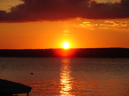 Labor Day Sunset at Higgins Lake