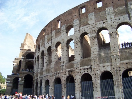 The Colleseum in Rome