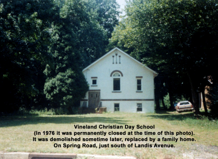 Vineland Christian Day School Logo Photo Album