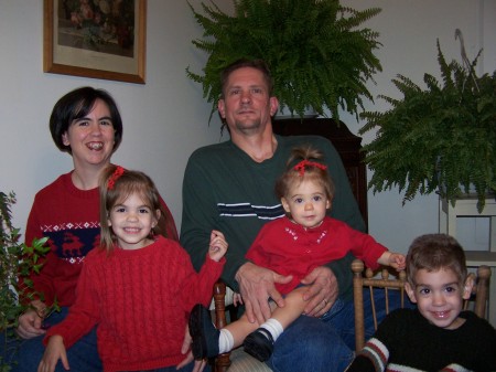 Our family last Christmas 2005