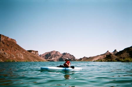 kayaking at the Colorado River