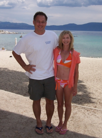 My wife Trish and I at Lake Tahoe