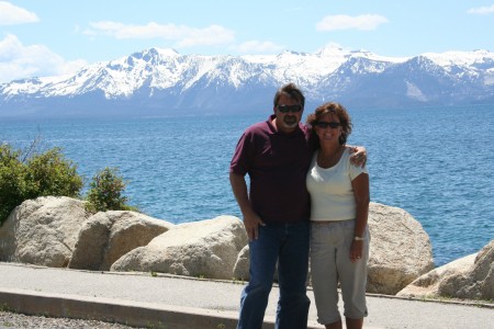 Lars and I at Lake Tahoe - 2006