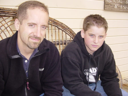 My son Jordan and Me (Skagway, Alaska June 2005)