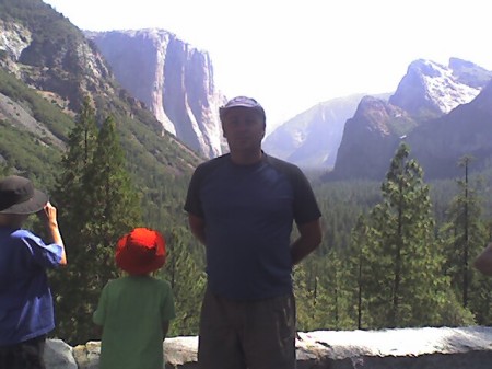 My Husband John in Yosemite