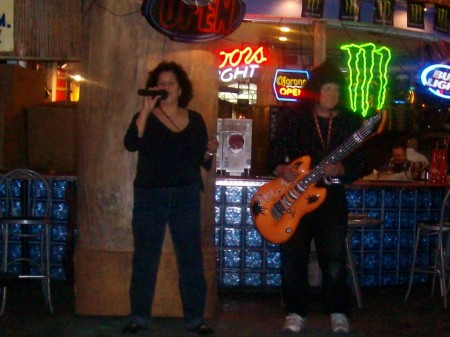 Karaoke on the streets of Vegas