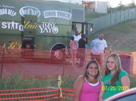 my girls at angermanagment concert 2005
