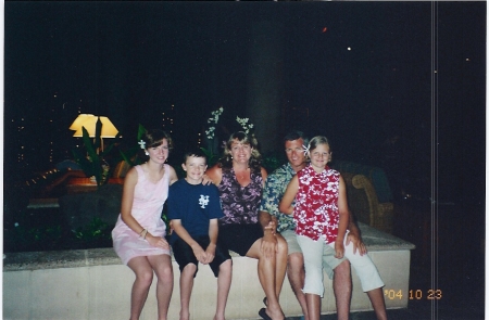 the family in Hawaii