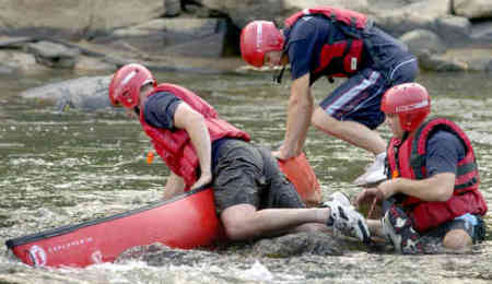 Water rescue!