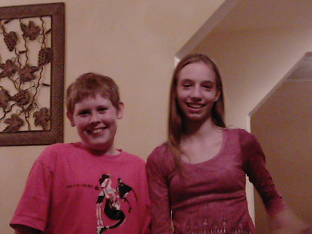 oldest son David,13 with his girlfriend