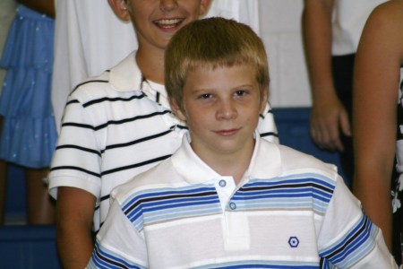 Sean graduating 6th grade 07