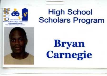 My Youngest of my twins! Bryan. High School Scholar!