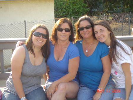 Me, my sister Tammi and our girls.