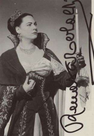 Renata Tebaldi as TOSCA at the MET 1961