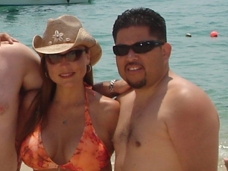 Cindy& husband,Cesar