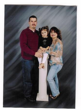Husband,Daughter Mia, and Me