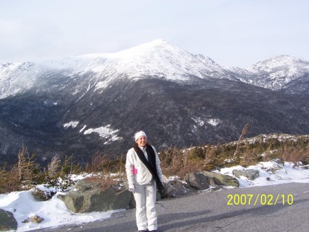 Me on top of Mt Washington, New Hampshire