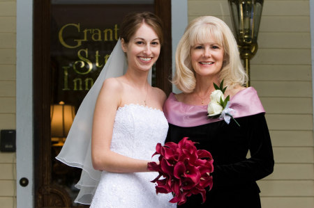 Daughter Jennifer and I on the big day :)