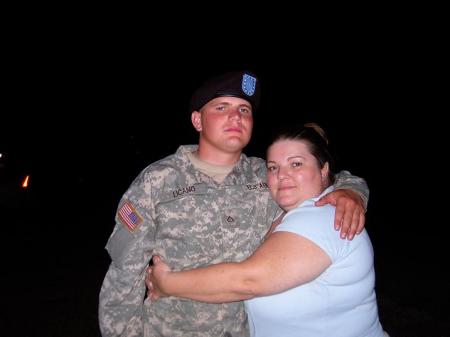 Proud mom of a soldier