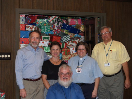 Christmas boxes for the Seafarer's Center at the Port of Houston 2004