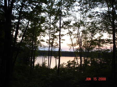 view from deck