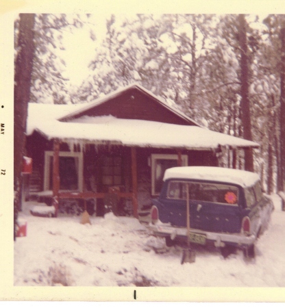 my rambler in May of '72 in front of my parent