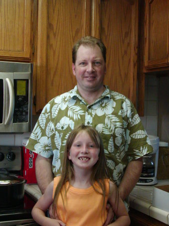Dana and Me celebrating my birthday in 2006