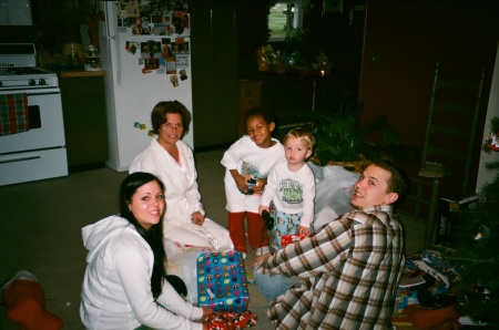 Christmas morning 2007