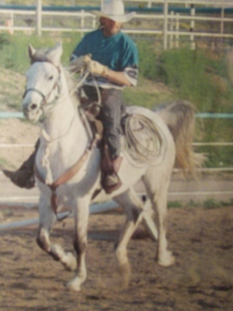 me and silver charm one of my horses