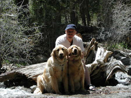 Hiking with my dogs