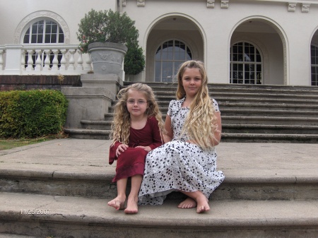 Our daughters Sofia (6) and Caitrin (9)