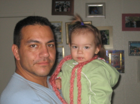 Lexi and her Daddy they look so alike here