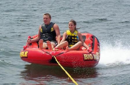 Bud & Lauren Tubing